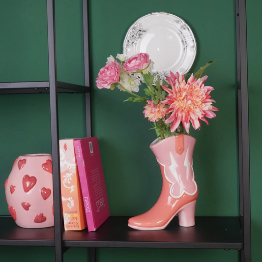 Cowboy - rosa vase